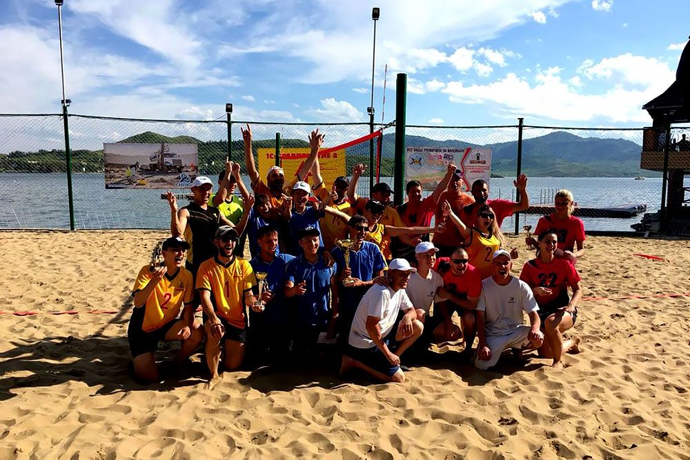 Спортивная команда Усть-Каменогорской ТЭЦ стала обладателем «Кубка Фортуны V звезд» в Турнире по пляжному волейболу